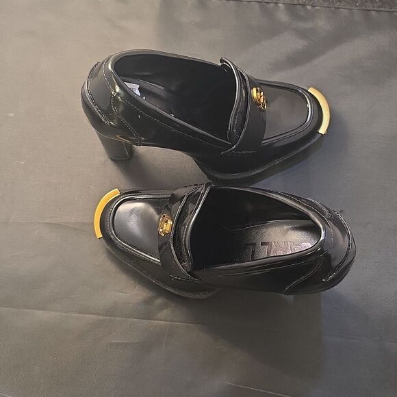 BRAND NEW KARL LAGERFELD PARIS VIRNA HIGH HEEL PATENT LEATHER SHOE - Picture 7 of 16